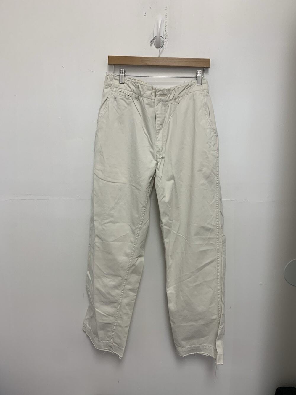 Polo Ralph Lauren Cargo Pants Mens 35x32 White Military Surplus